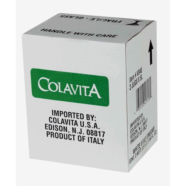 Colavita Colavita White Wine Vinegar 5 Liter, PK2 V40 - main